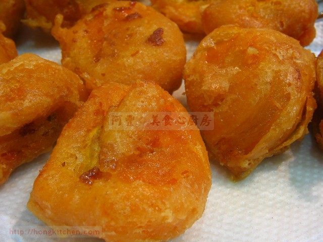 Hong's Kitchen: [Malaysia Dessert Snack] Jackfruit Fritter 